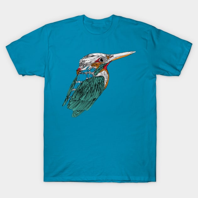 Kingfisher. T-Shirt by BGallardo13